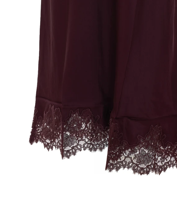 Matilde long skirt bordeaux Rixo