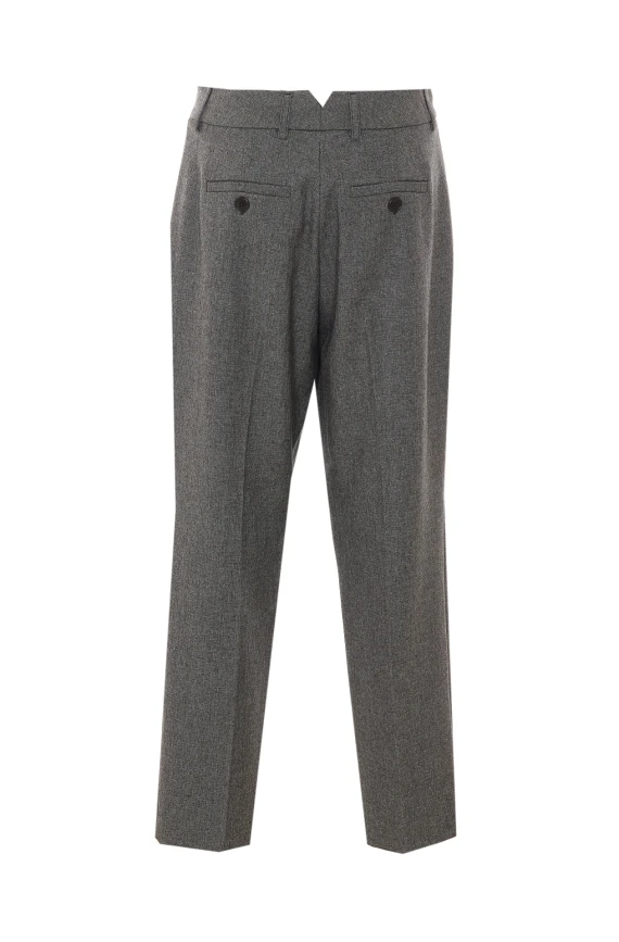 Grey straight-leg trousers RUE DU BAC