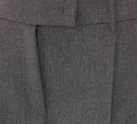 Grey straight-leg trousers RUE DU BAC