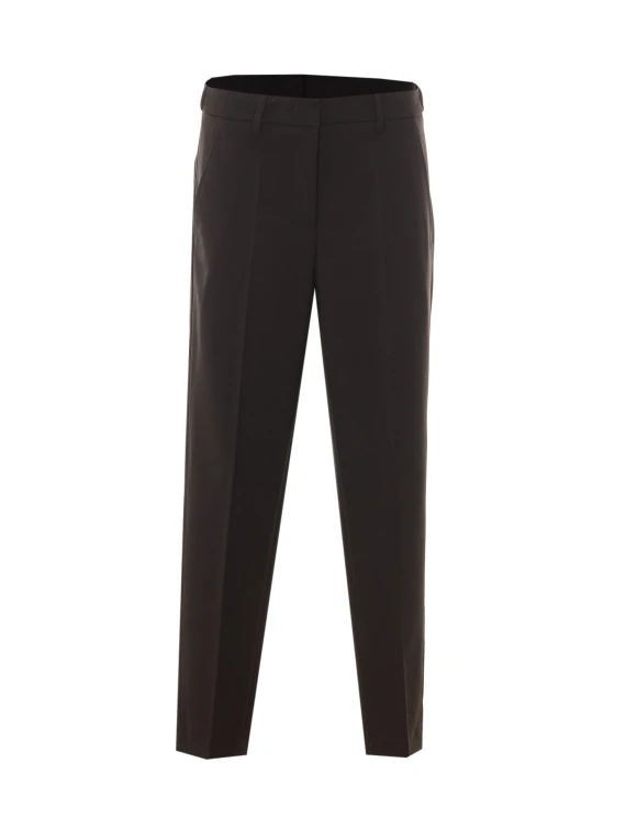 Pantaloni lunghi neri a gamba dritta RUE DU BAC
