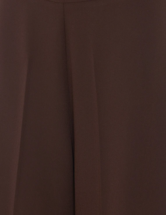 Dark brown flared trousers RUE DU BAC