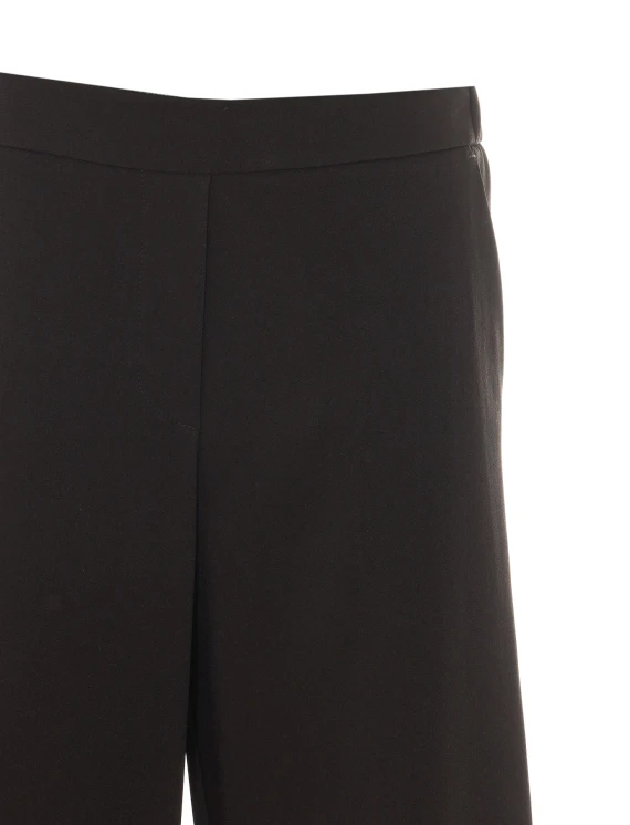 Black wide-leg trousers RUE DU BAC