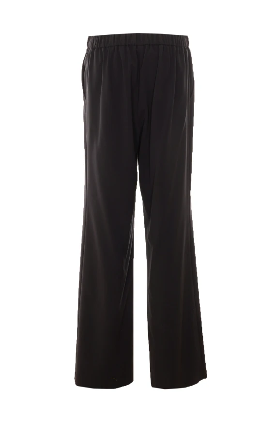 Black wide-leg trousers RUE DU BAC