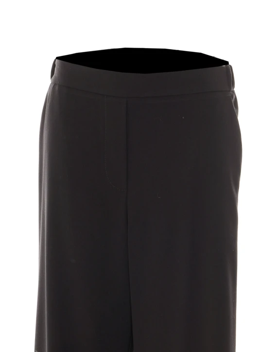 Black wide-leg trousers RUE DU BAC
