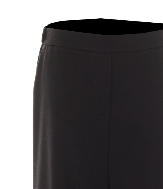 Black wide-leg trousers RUE DU BAC