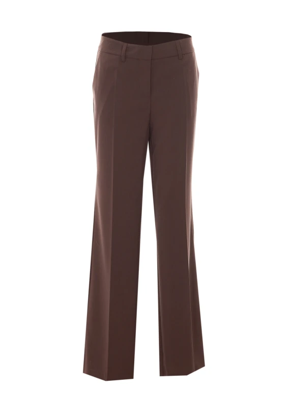 Pantaloni lunghi marrone scuro