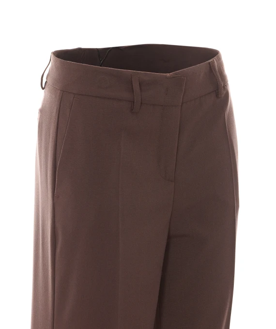 Pantaloni lunghi marrone scuro RUE DU BAC