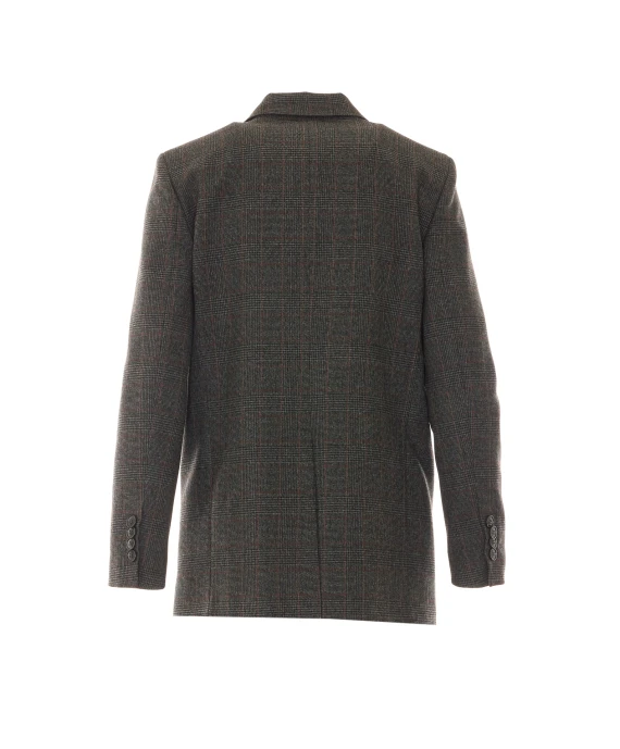Dark grey double-breasted blazer RUE DU BAC
