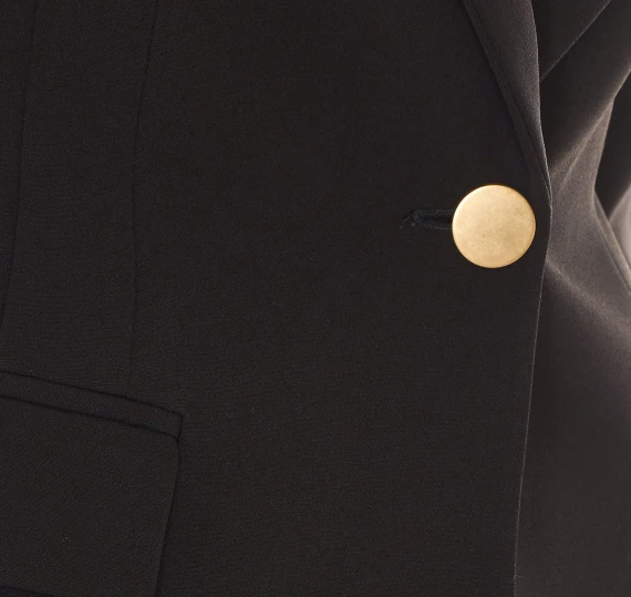 Black single-breasted blazer RUE DU BAC