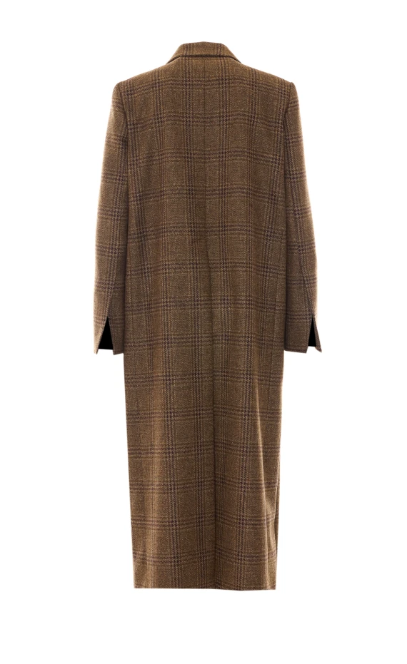 Cappotto lungo monopetto marrone RUE DU BAC