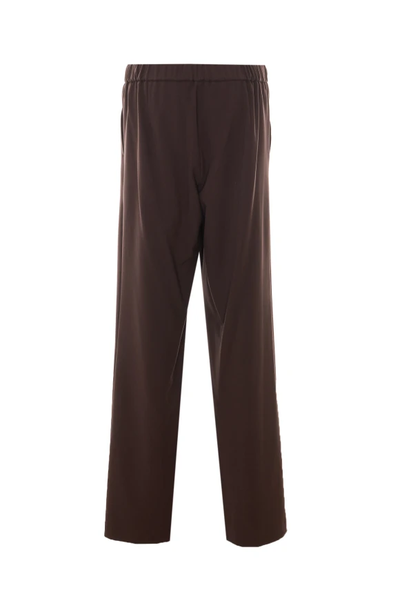 Brown straight-leg trousers RUE DU BAC