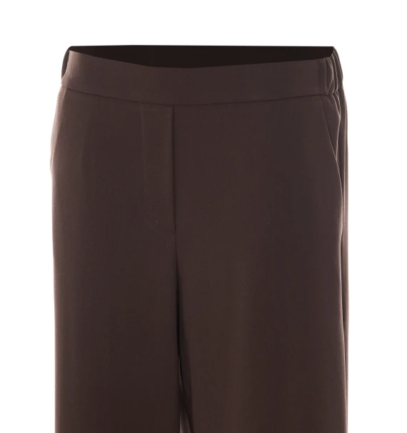 Brown straight-leg trousers RUE DU BAC