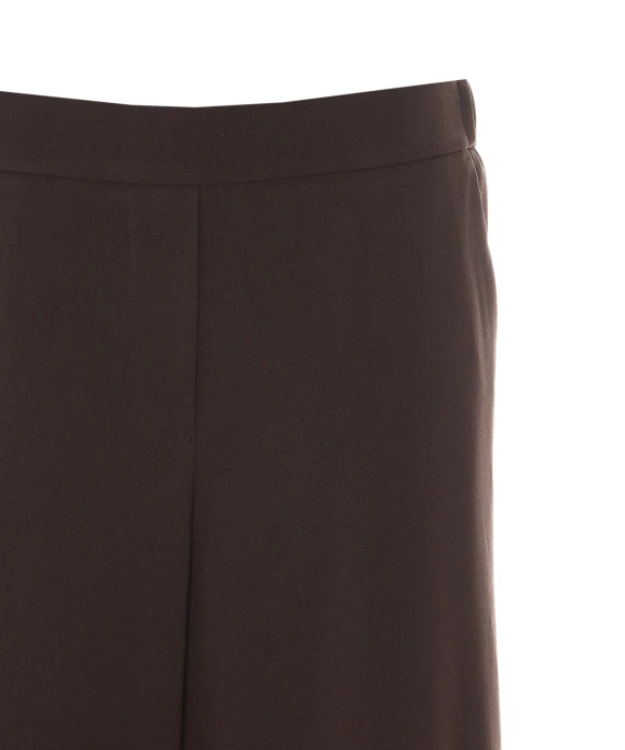 Brown straight-leg trousers RUE DU BAC