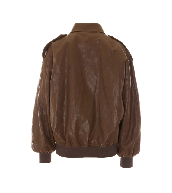 Bomber marrone in poliuretano RUE DU BAC