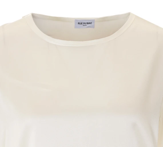 White silk blouse RUE DU BAC