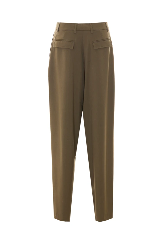 Olive straight-leg trousers RUE DU BAC