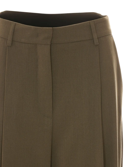 Olive straight-leg trousers RUE DU BAC
