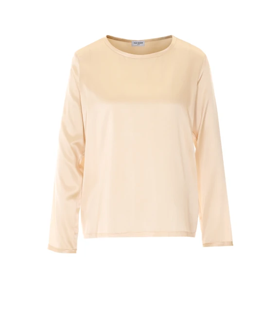 Camicetta in seta beige chiaro RUE DU BAC