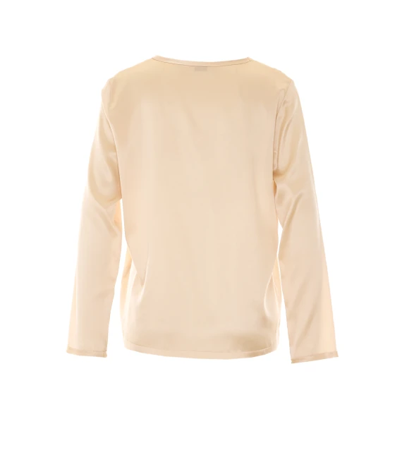 Camicetta in seta beige chiaro RUE DU BAC