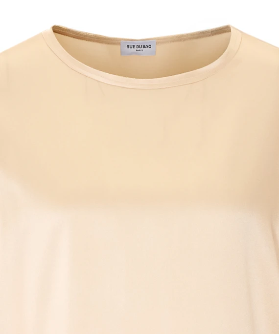 Camicetta in seta beige chiaro RUE DU BAC