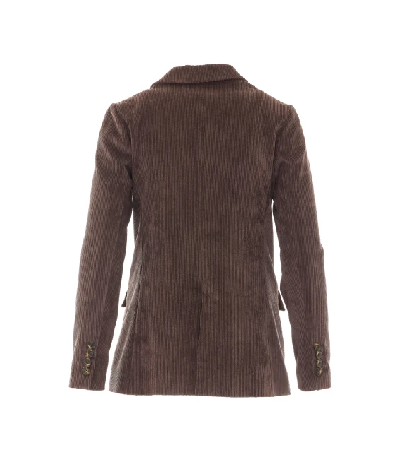 Velvet Double Breasted Jacket RUE DU BAC