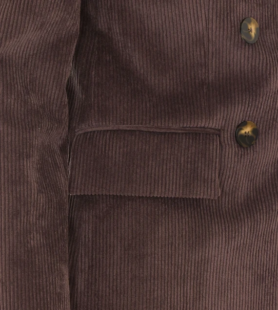 Velvet Double Breasted Jacket RUE DU BAC