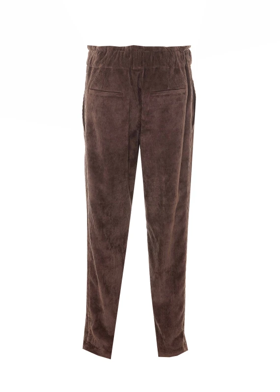 Brown Velvet Pants RUE DU BAC