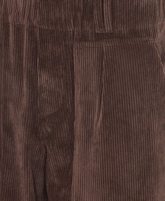 Brown Velvet Pants RUE DU BAC