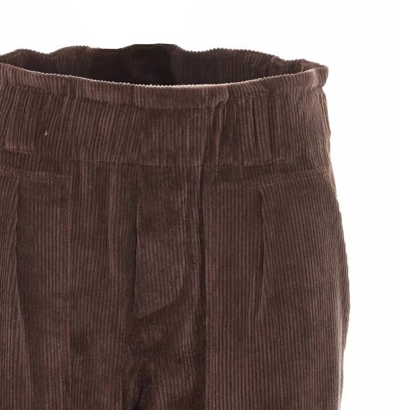 Brown Velvet Pants RUE DU BAC