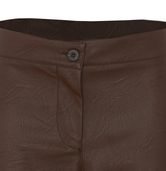 Caffe' Faux Leather Pants RUE DU BAC