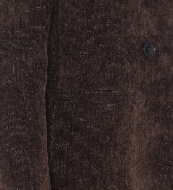 Brown Double Breasted Jacket RUE DU BAC