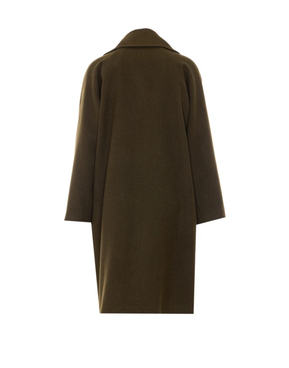 Green Double Breasted Coat RUE DU BAC