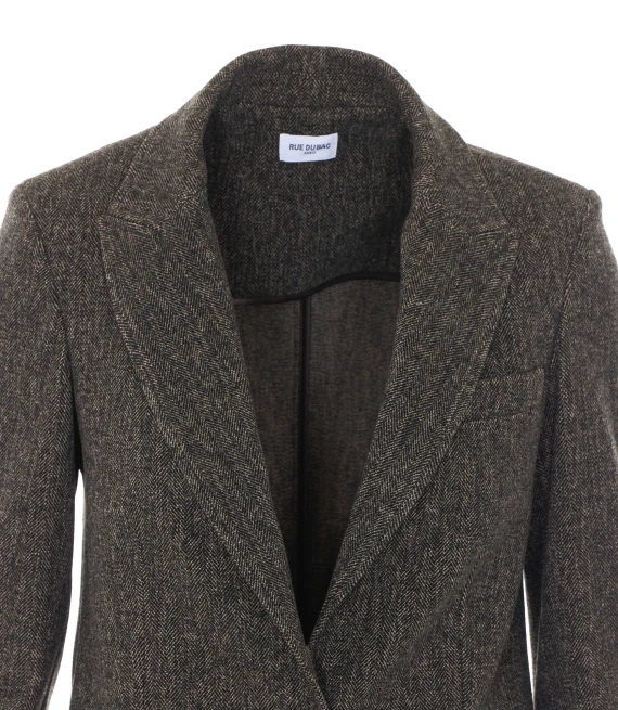 Blazer monopetto grigio scuro RUE DU BAC