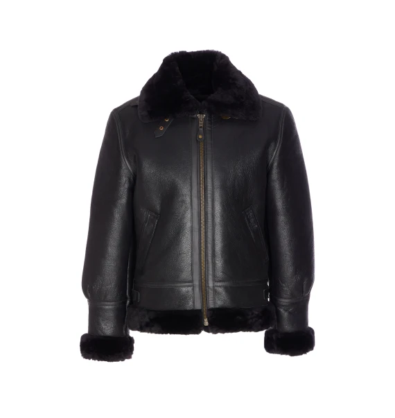 SHEARLING LEATHER JACKET