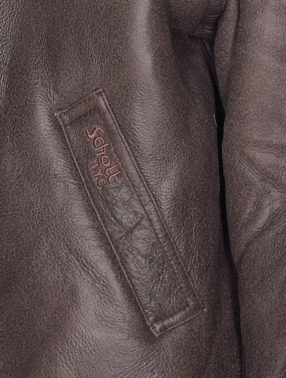 Schott NYC Coats Brown