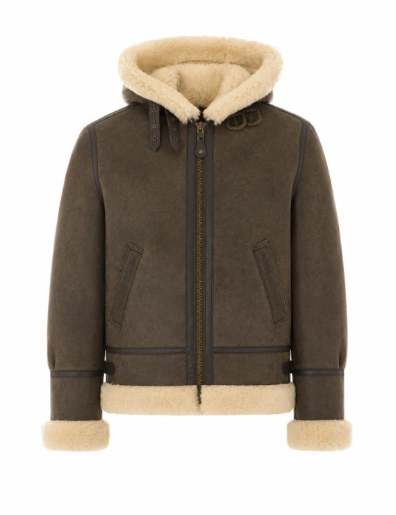 Giacca marrone Schott NYC