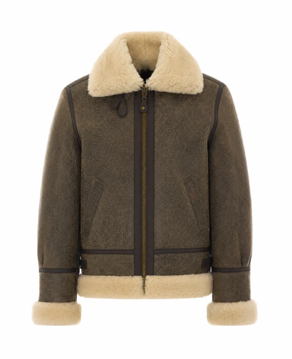 Giacca marrone Schott NYC