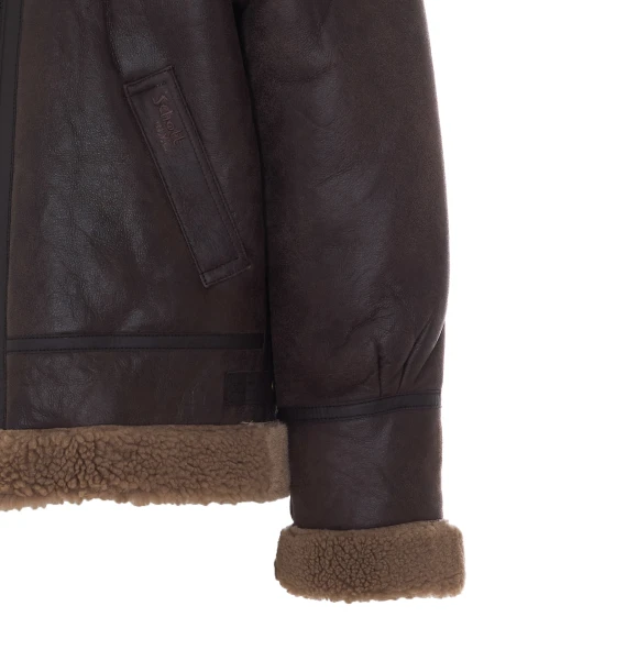 Giacca marrone Schott NYC