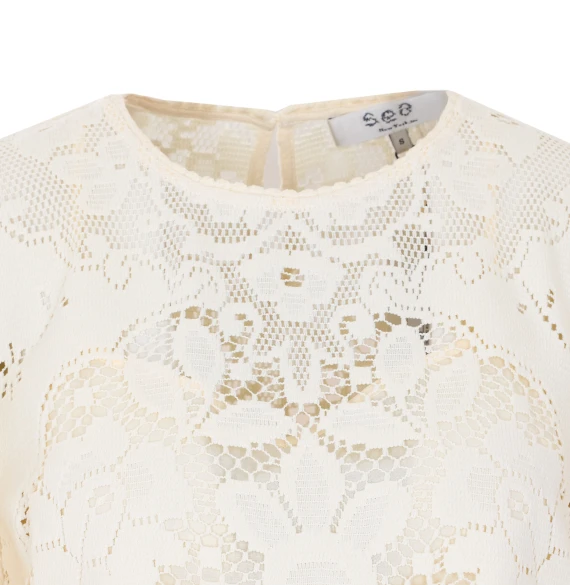 arianna lace s/slv top (d2)