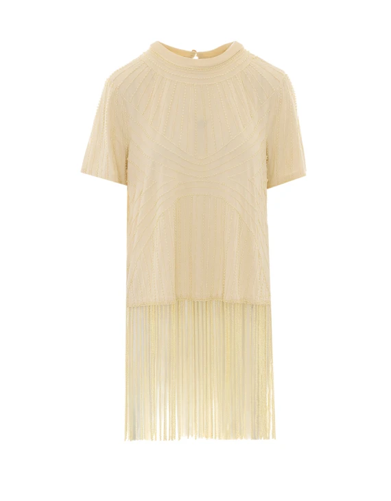 Top Carlotta color panna