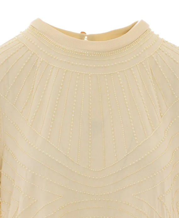Carlotta cream cotton top SEA NY