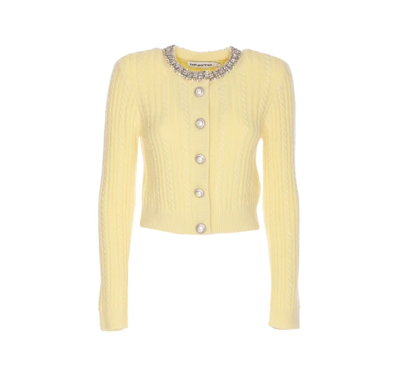 SELF PORTRAIT Maglie Giallo