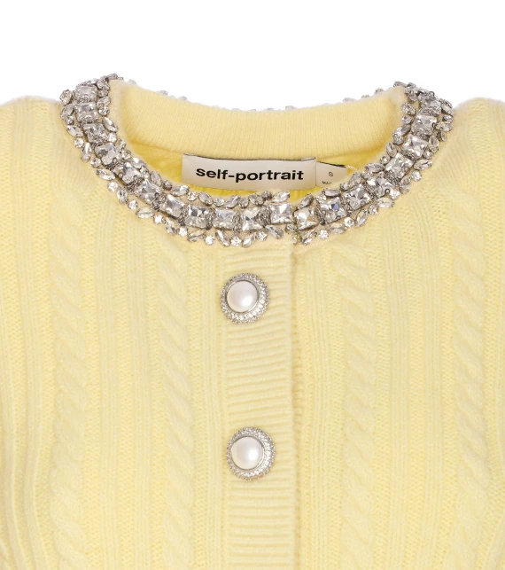 SELF PORTRAIT Maglie Giallo