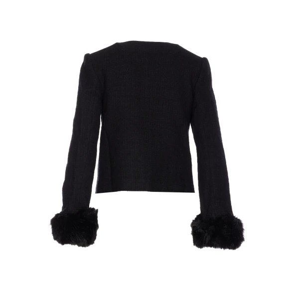 SELF PORTRAIT Jackets Black