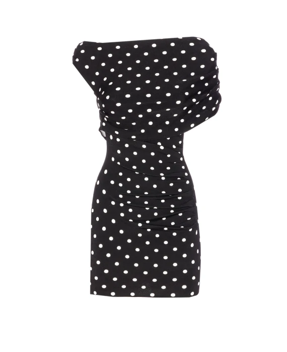 POLKA DOT MINI DRESS