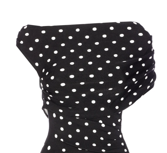 POLKA DOT MINI DRESS