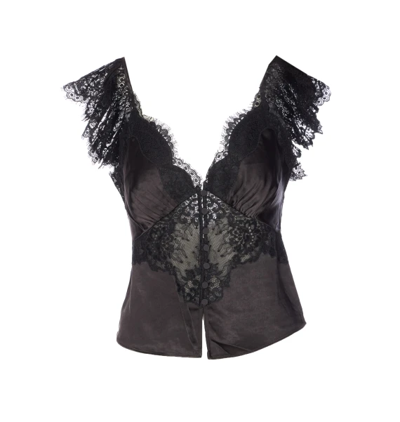 SELF PORTRAIT Top Nero