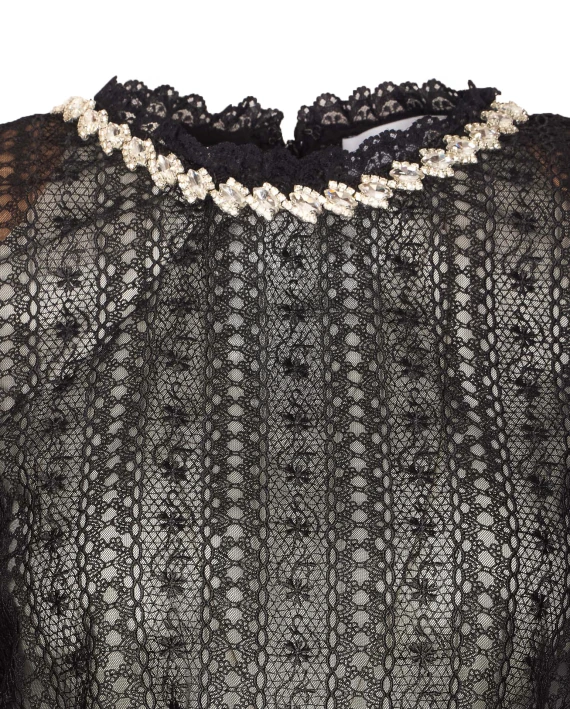 SELF PORTRAIT Top Nero