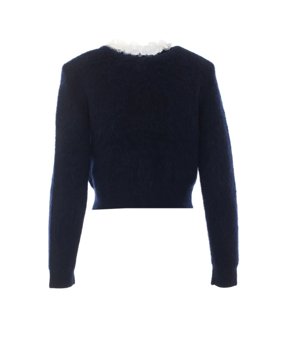 Flower Pearl Sweater