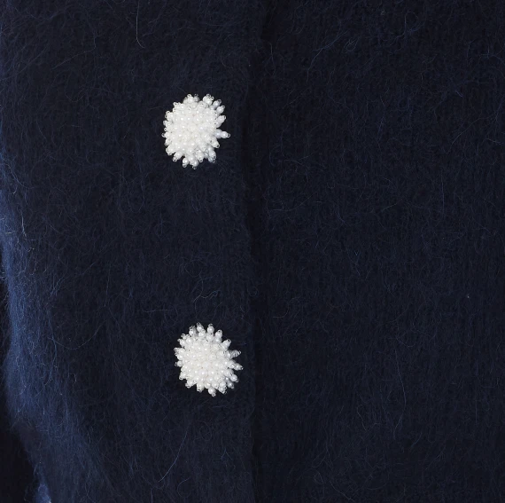 Flower Pearl Sweater